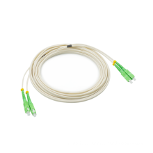 Wanbao SC to SC APC Connector Duplex SC fiber optic patch cord white 3m